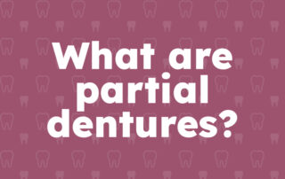 What are partial dentures